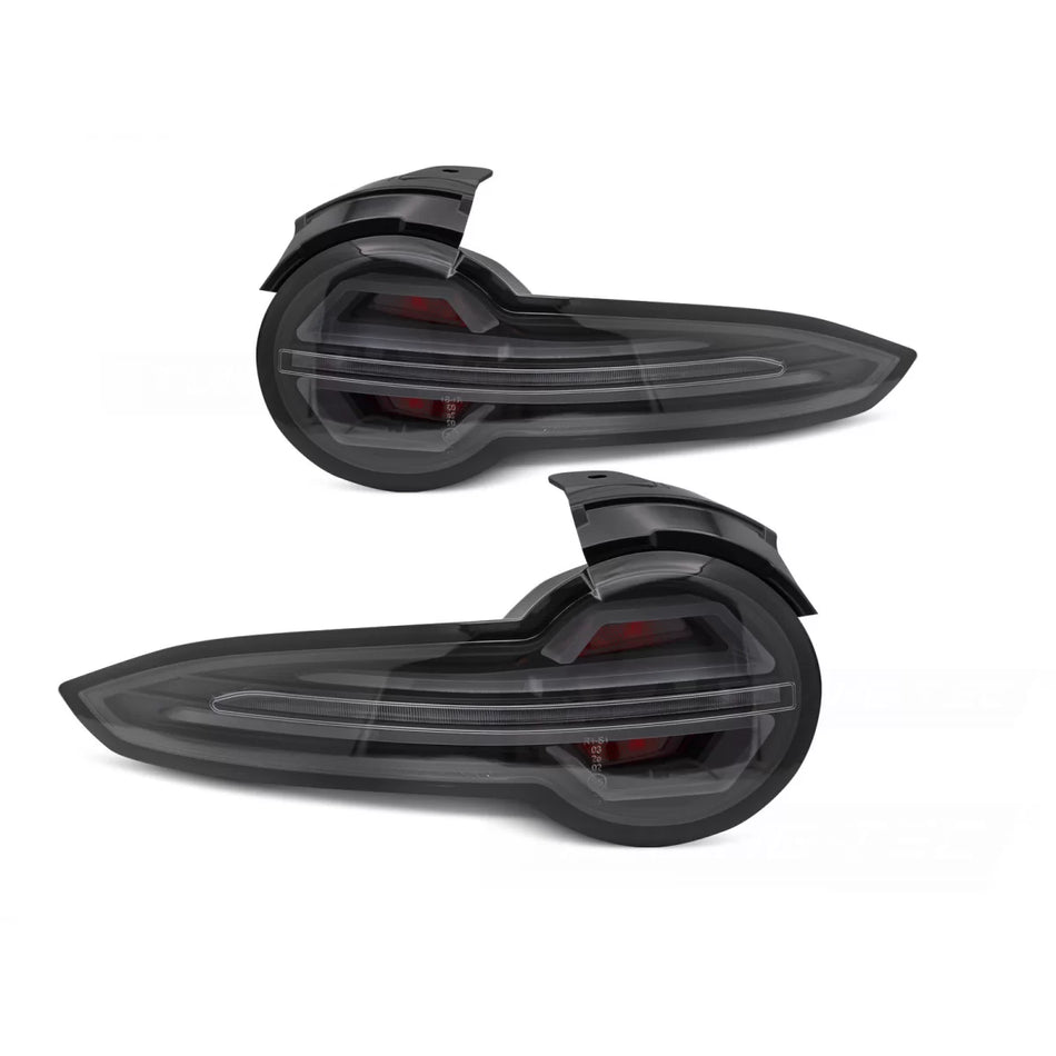 Fanali Posteriori LED Neri Sequenziali per Mazda MX5 Nd 15-23