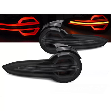 Fanali Posteriori LED Fumo Nero Sequenziali per Mazda MX5 Nd 15-23