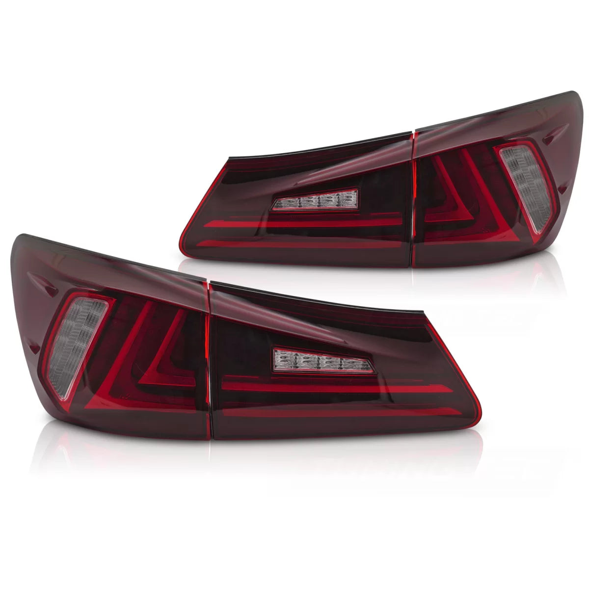 Fanali Posteriori LED Rossi per Lexus Is Ii 06-13