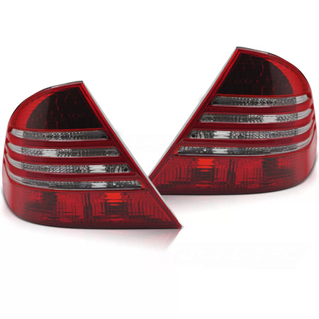 Fanali Posteriori LED Rossi Fumé per Mercedes S-klasa W220 09.98-05.05