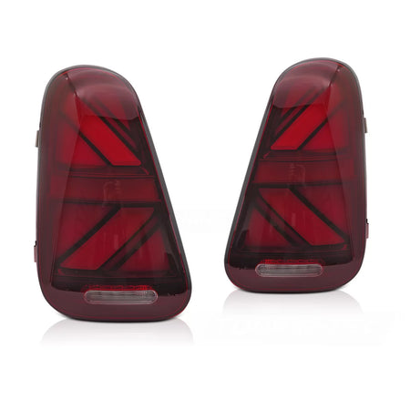 Fanali Posteriori LED Rossi Sequenziali per Mini Cooper R50 R52 R53 01-06