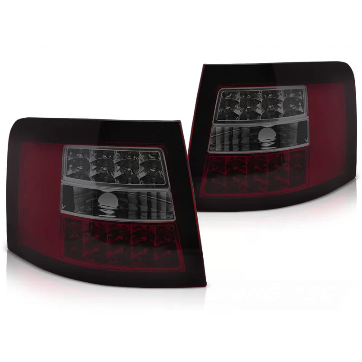 Fanali Posteriori LED Rosso Fumé per Audi A6 Avant 05.97-05.04