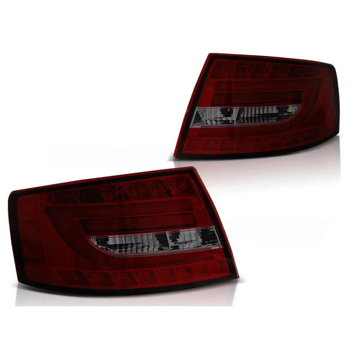 Fanali Posteriori LED Rosso Fumo per Audi A6 C6 Berlina 04.04-08 7pin