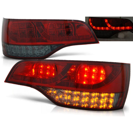 Fanali Posteriori LED Rosso Fumé per Audi Q7 06-09
