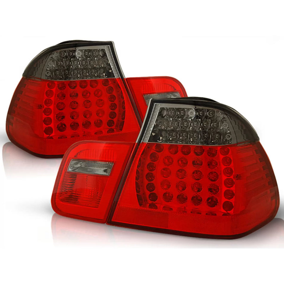 Fanali Posteriori LED Rosso Fumé per BMW E46 Berlina 05.98-08.01