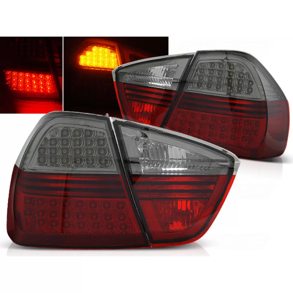 Fanali Posteriori LED Rosso Fumé per BMW E90 03.05-08.08
