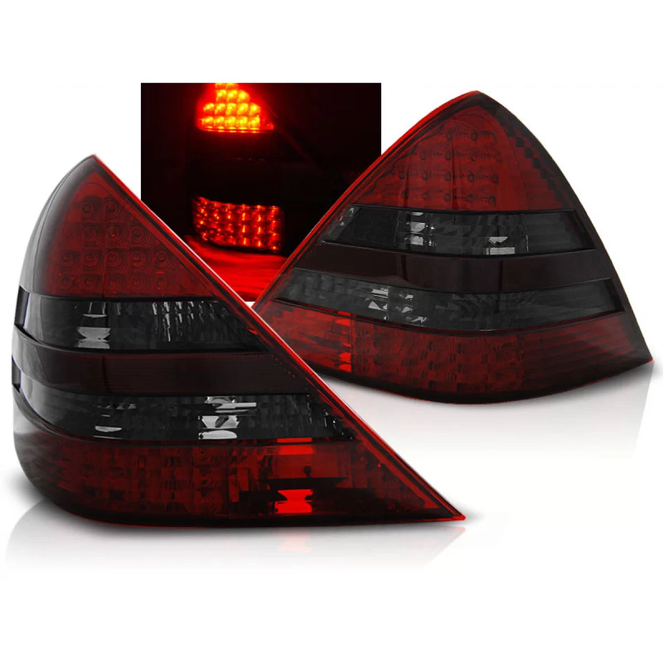 Fanali Posteriori LED Rosso Fumo per Mercedes SLK R170 04.96-04