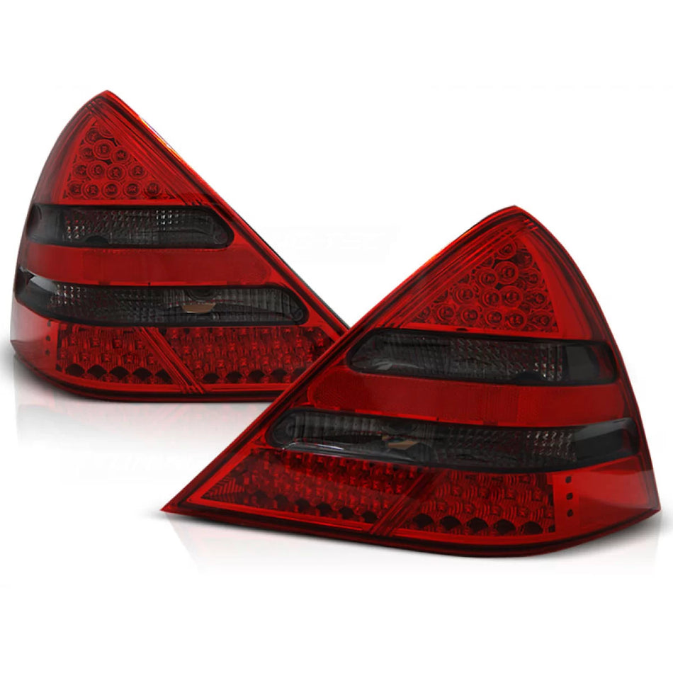 Fanali Posteriori LED Rosso Fumo per Mercedes SLK R170 04.96-04