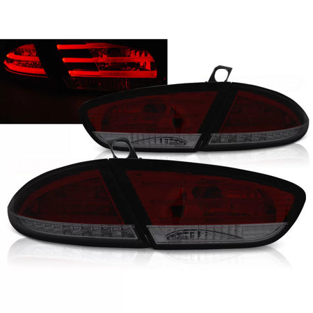 Fanali Posteriori LED Rosso Fumé per Seat Leon 03.09-12