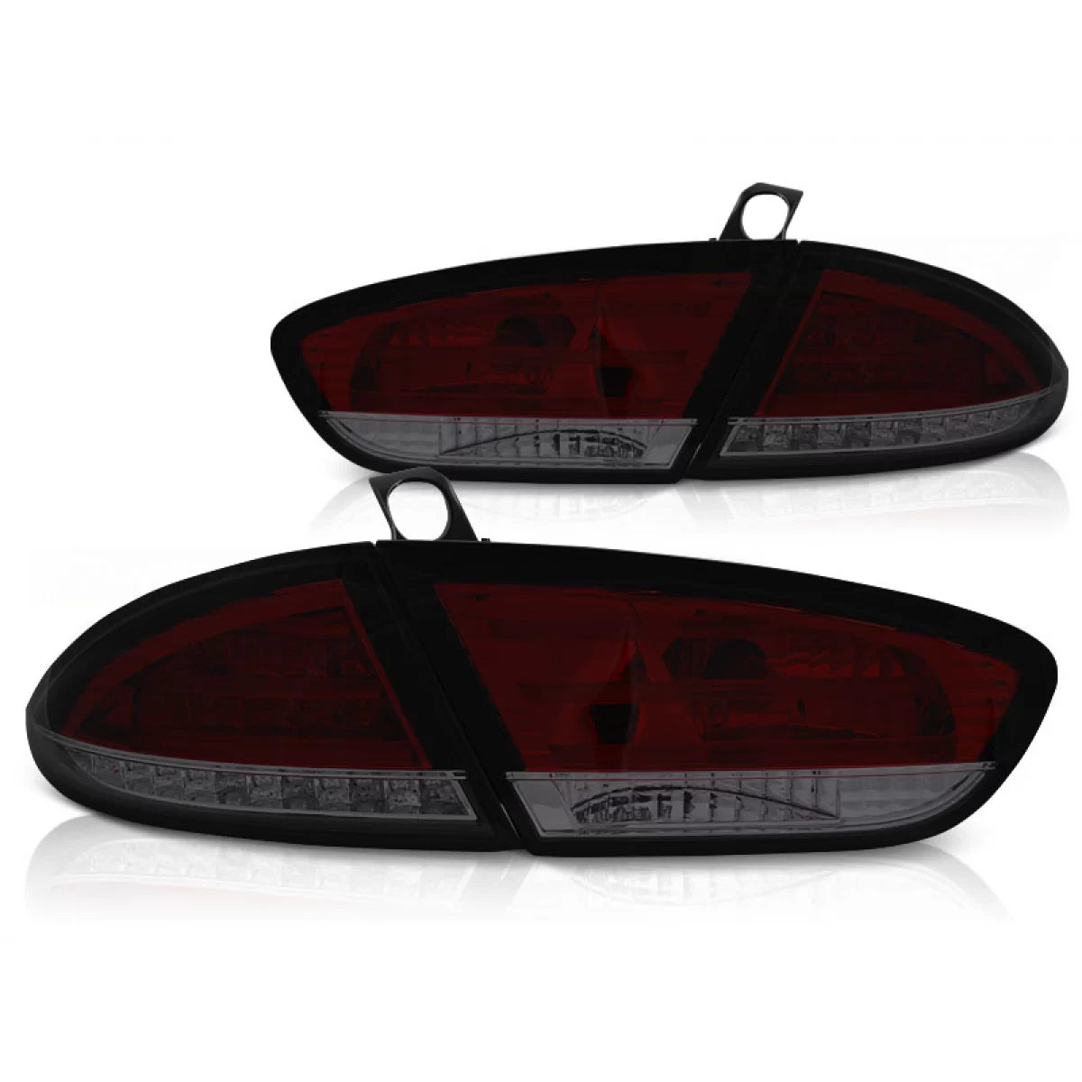 Fanali Posteriori LED Rosso Fumé per Seat Leon 03.09-12