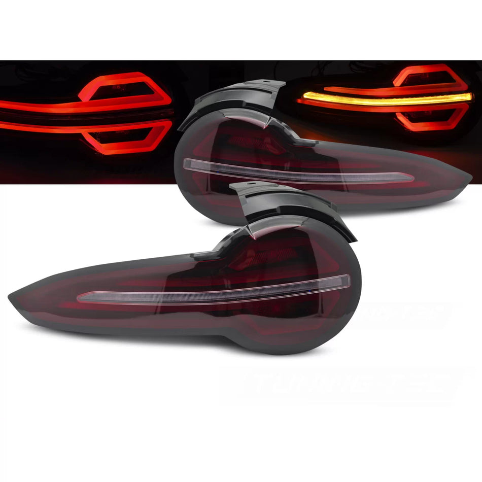 Fanali Posteriori LED Rosso Fumo Sequenziali per Mazda MX5 Nd 15-23