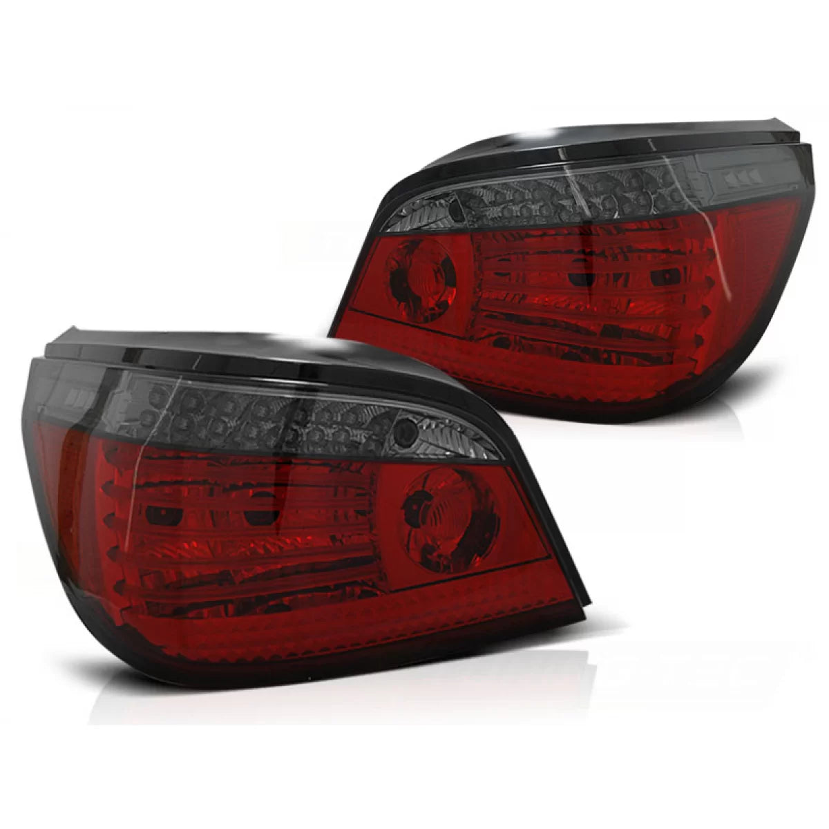 Fanali Posteriori LED Rosso Fumo Sequenziali per BMW E60 07.03-07