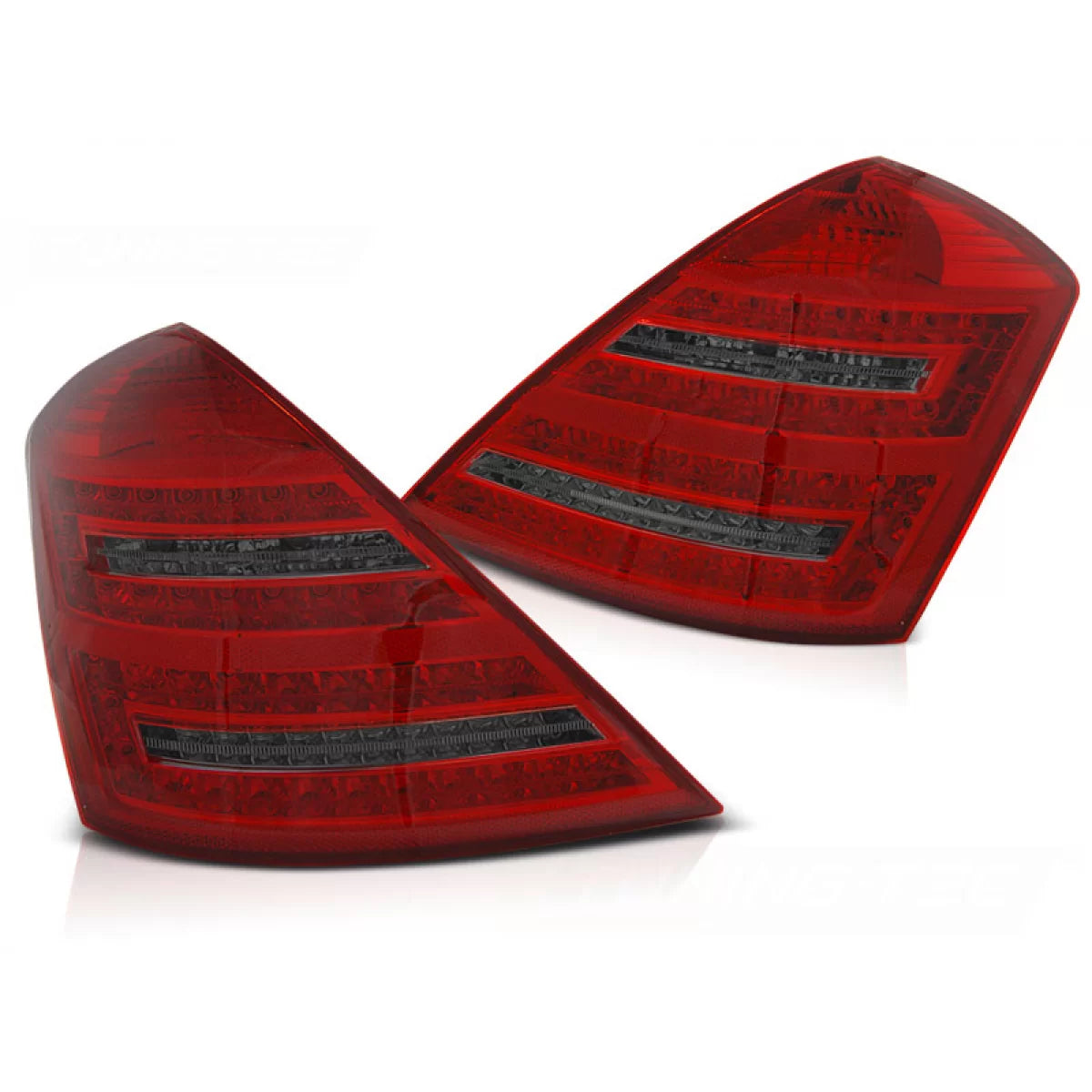 Fanali Posteriori LED Rosso Fumo Sequenziali per Mercedes S-klasa W221 05-09