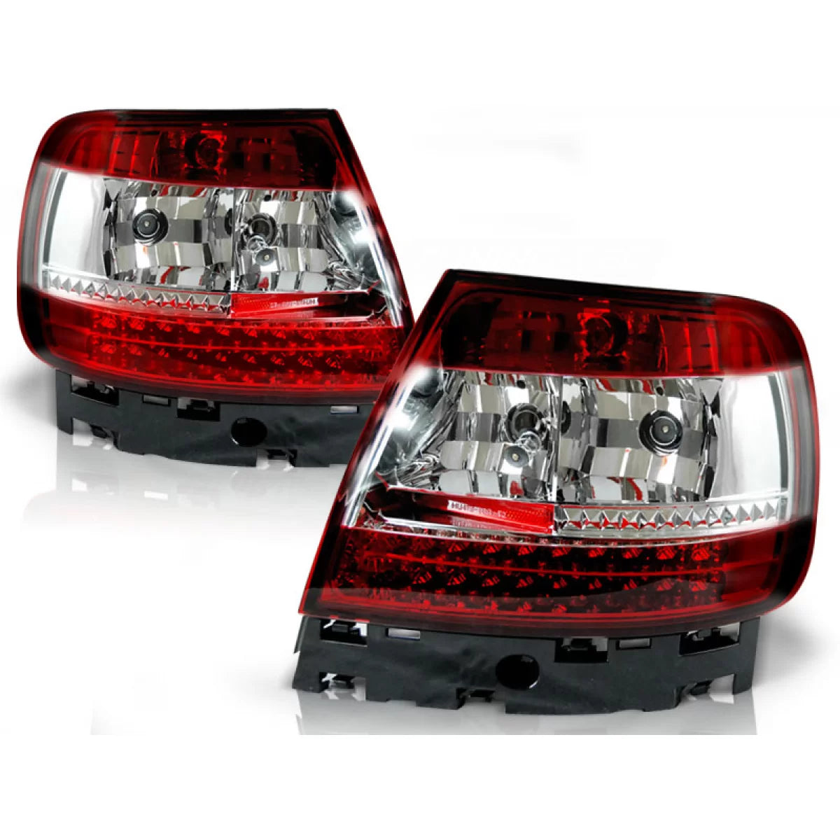 Fanali Posteriori LED Rosso Bianco per Audi A4 B5 11.94-09.00