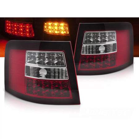 Fanali Posteriori LED Rossi Bianchi per Audi A6 Avant 05.97-05.04
