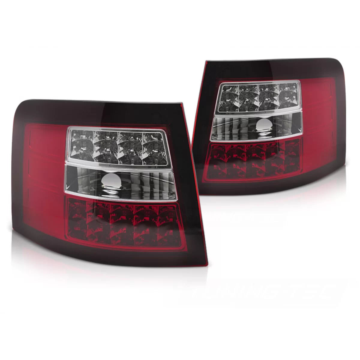 Fanali Posteriori LED Rossi Bianchi per Audi A6 Avant 05.97-05.04
