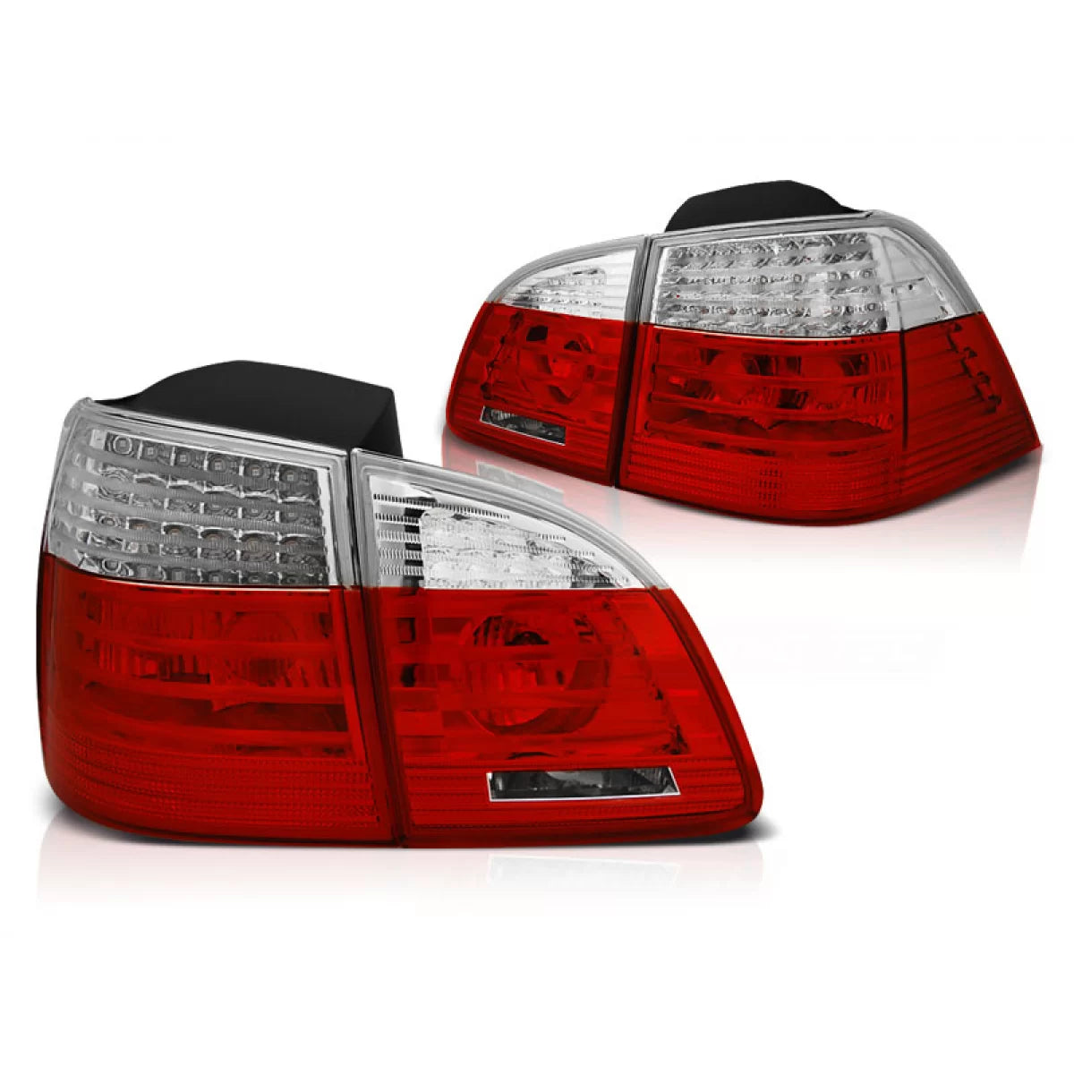 Fanali Posteriori LED Rosso Bianco per BMW E61 Touring 04-03.07