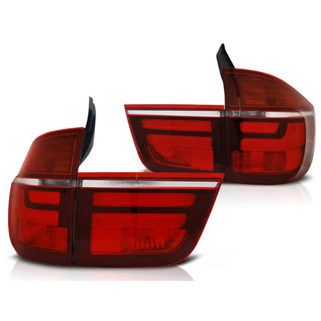 Fanali Posteriori LED Rosso Bianco per BMW X5 E70 03.07-05.10