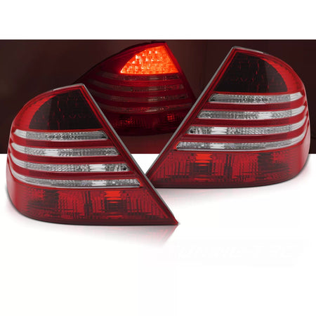 Fanali Posteriori LED Rosso Bianco per Mercedes S-klasa W220 09.98-05.05