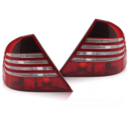 Fanali Posteriori LED Rosso Bianco per Mercedes S-klasa W220 09.98-05.05