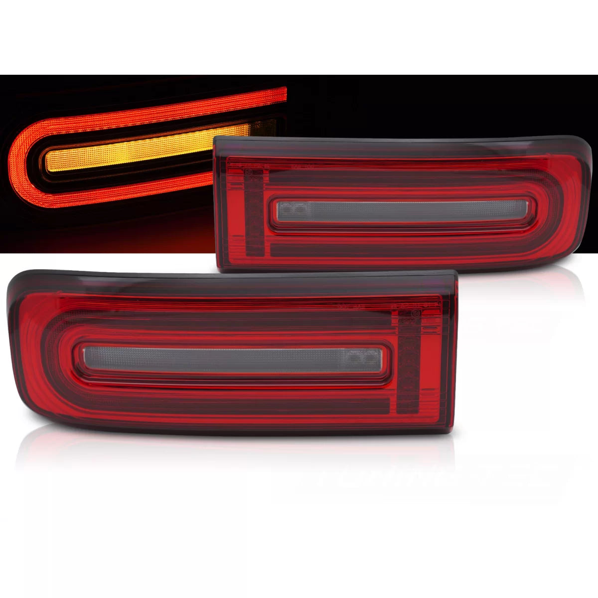 Fanali Posteriori LED Rosso Bianco per Mercedes G-klasa W464 18