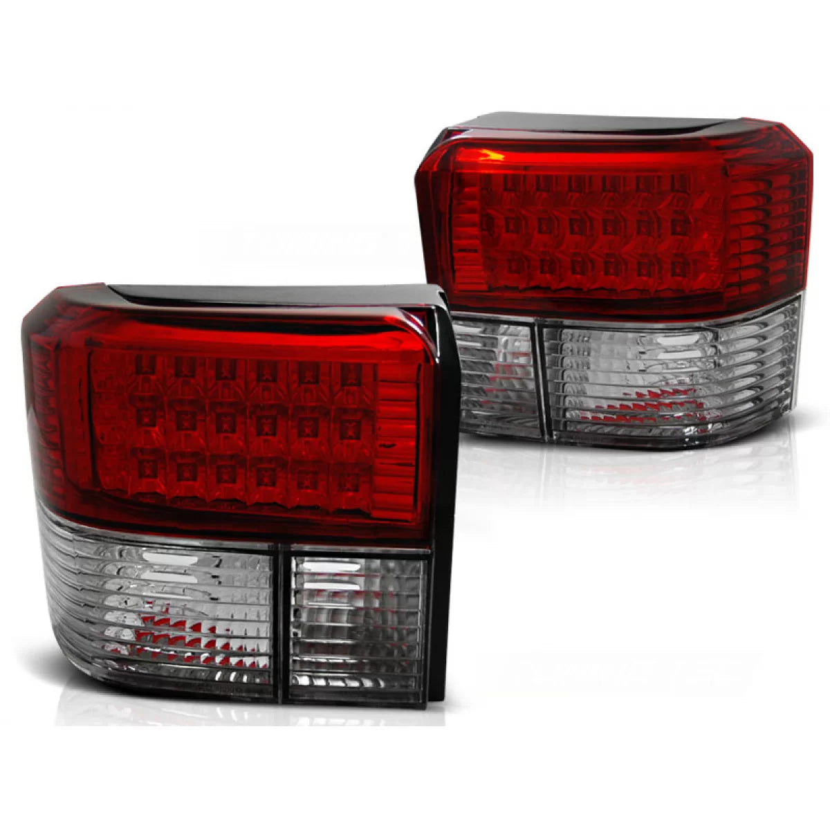 Fanali Posteriori LED Rosso Bianco per VW T4 1990-2003.03