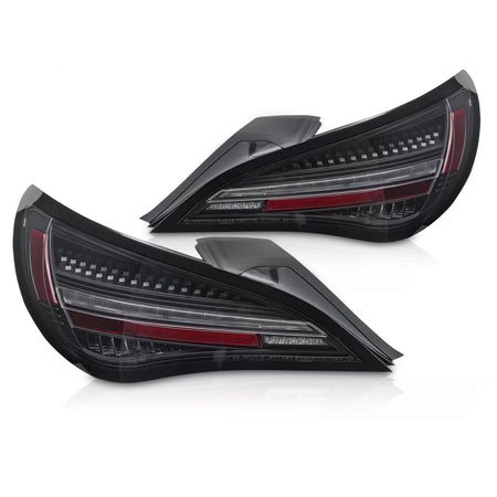 Fanali Posteriori LED Neri Sequenziali per Mercedes CLA C117 13-16 X117 14-16