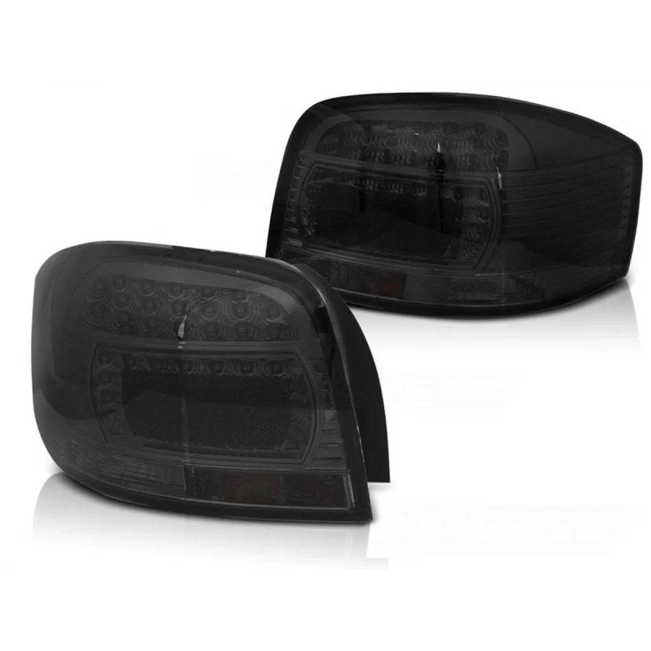 Fanali Posteriori LED Fumé per Audi A3 05.03-08