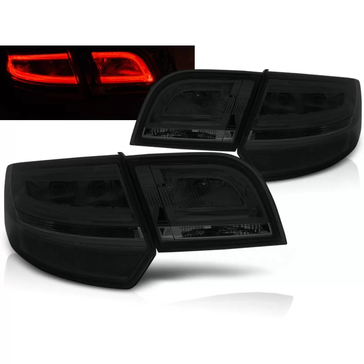 Fanali Posteriori LED Fumé per Audi A3 8P Sportback 04-08