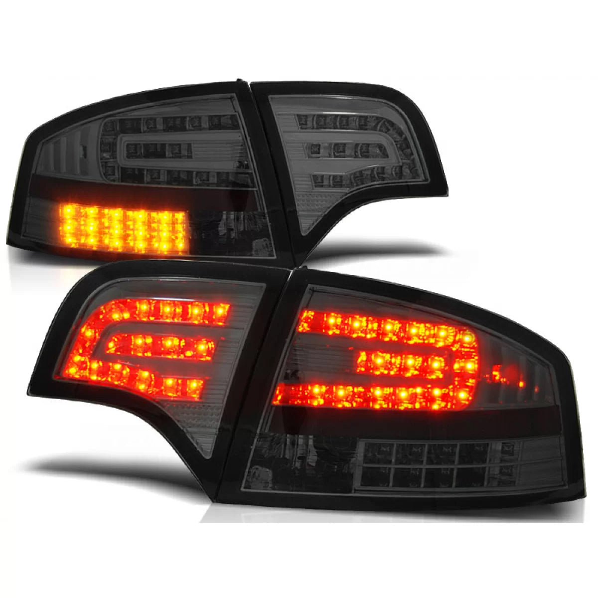 Fanali Posteriori LED Fumé per Audi A4 B7 Berlina 11.04-03.08