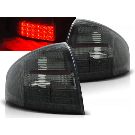 Fanali Posteriori LED Fumé per Audi A6 Berlina 05.97-05.04