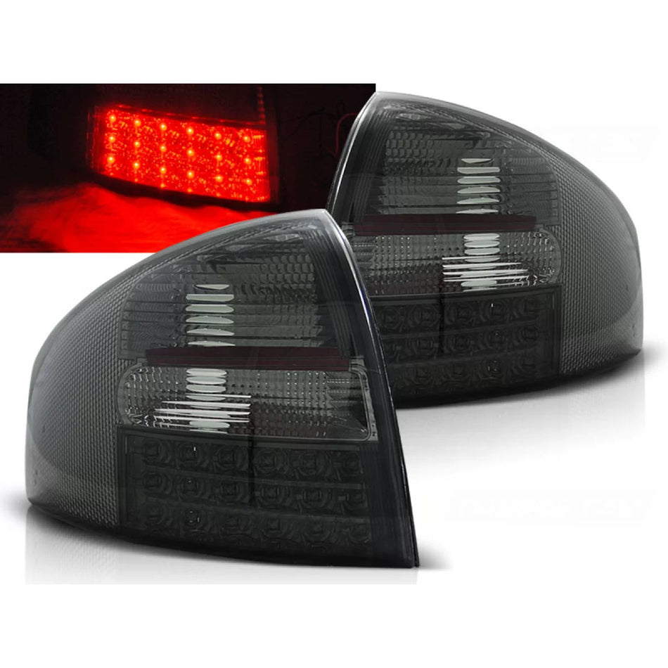 Fanali Posteriori LED Fumé per Audi A6 Berlina 05.97-05.04