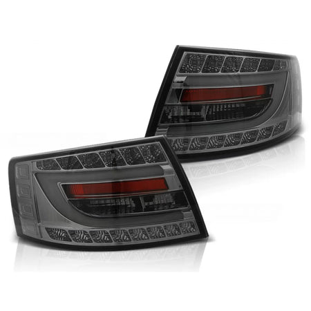Fanali Posteriori LED Fumè per Audi A6 C6 Berlina 04.04-08 6pin