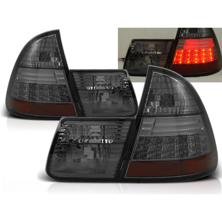 Fanali Posteriori LED Fumé per BMW E46 Touring 99-05