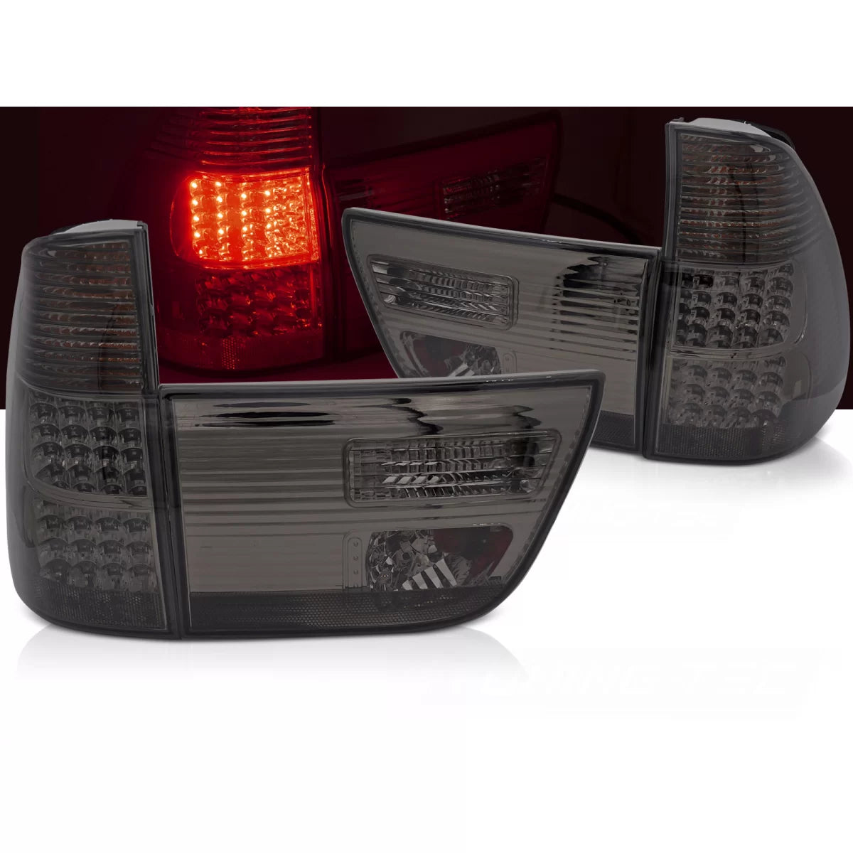 Fanali Posteriori LED Fumé per BMW X5 E53 09.99-10.03