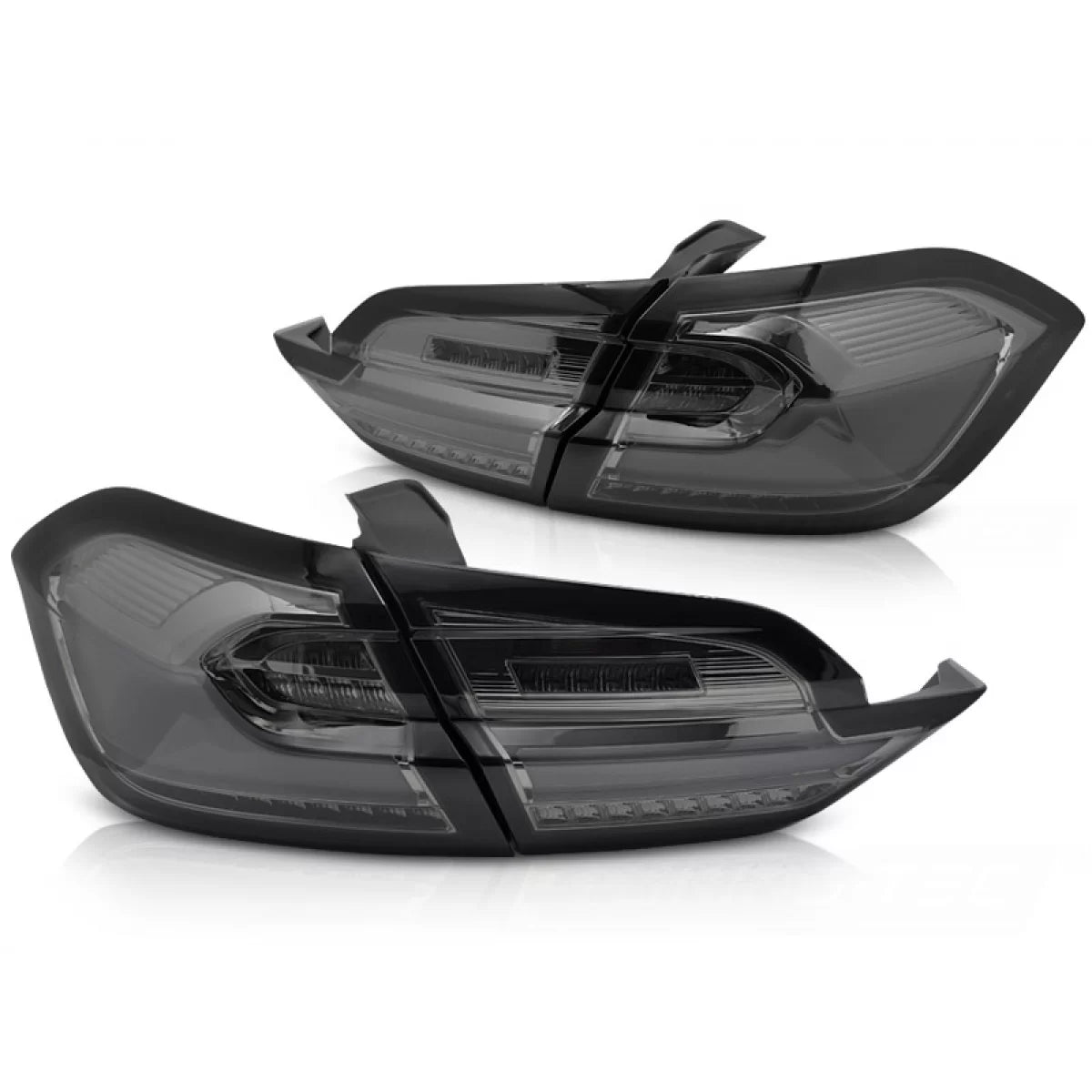 Fanali Posteriori LED Fumé per Ford Fiesta MK8 17-21 Berlina 5 Porte