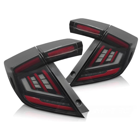 Fanali Posteriori LED Fumé per Honda Civic X Berlina 5 Porte 2016-2021