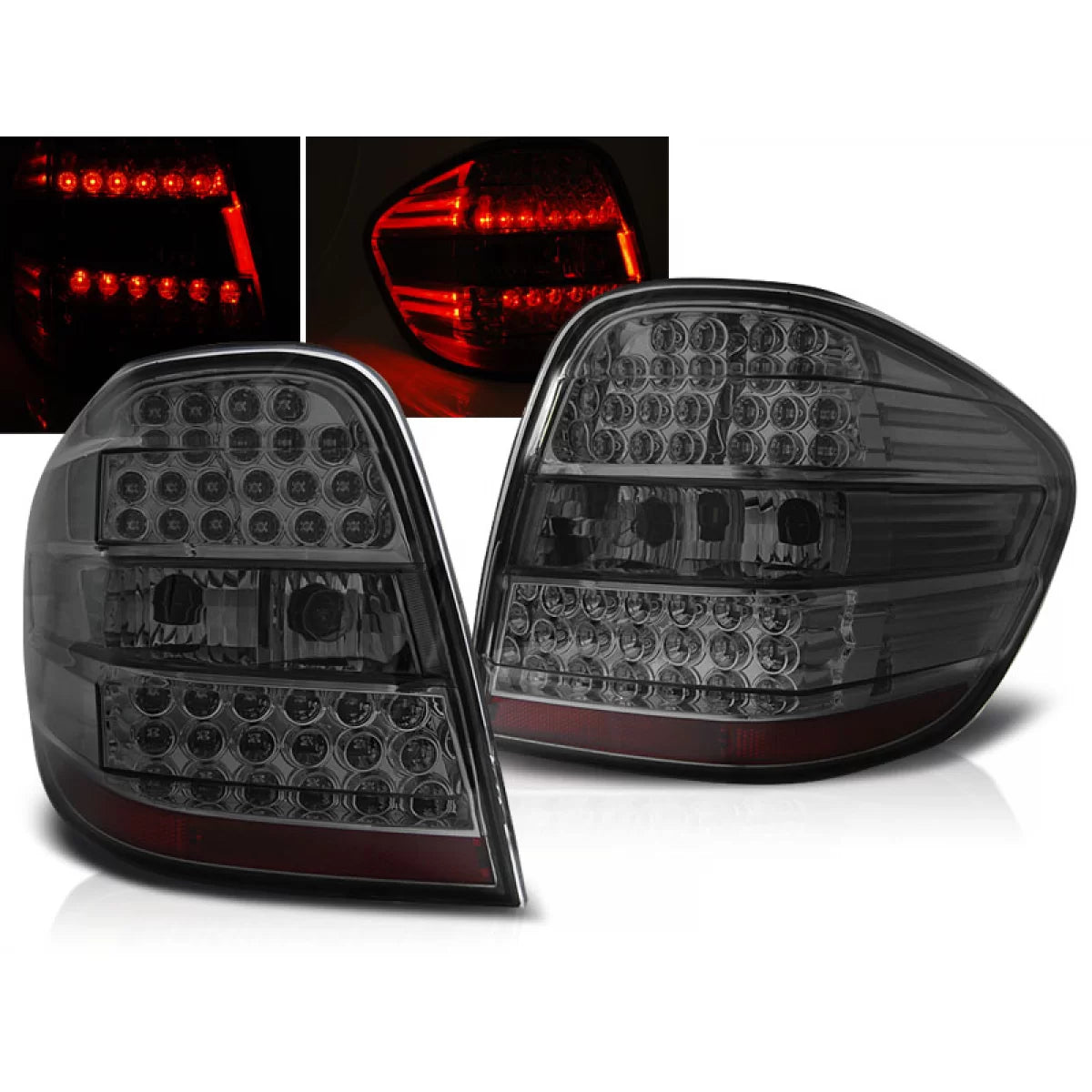 Fanali Posteriori LED Fumé per Mercedes M-klasa W164 05-08