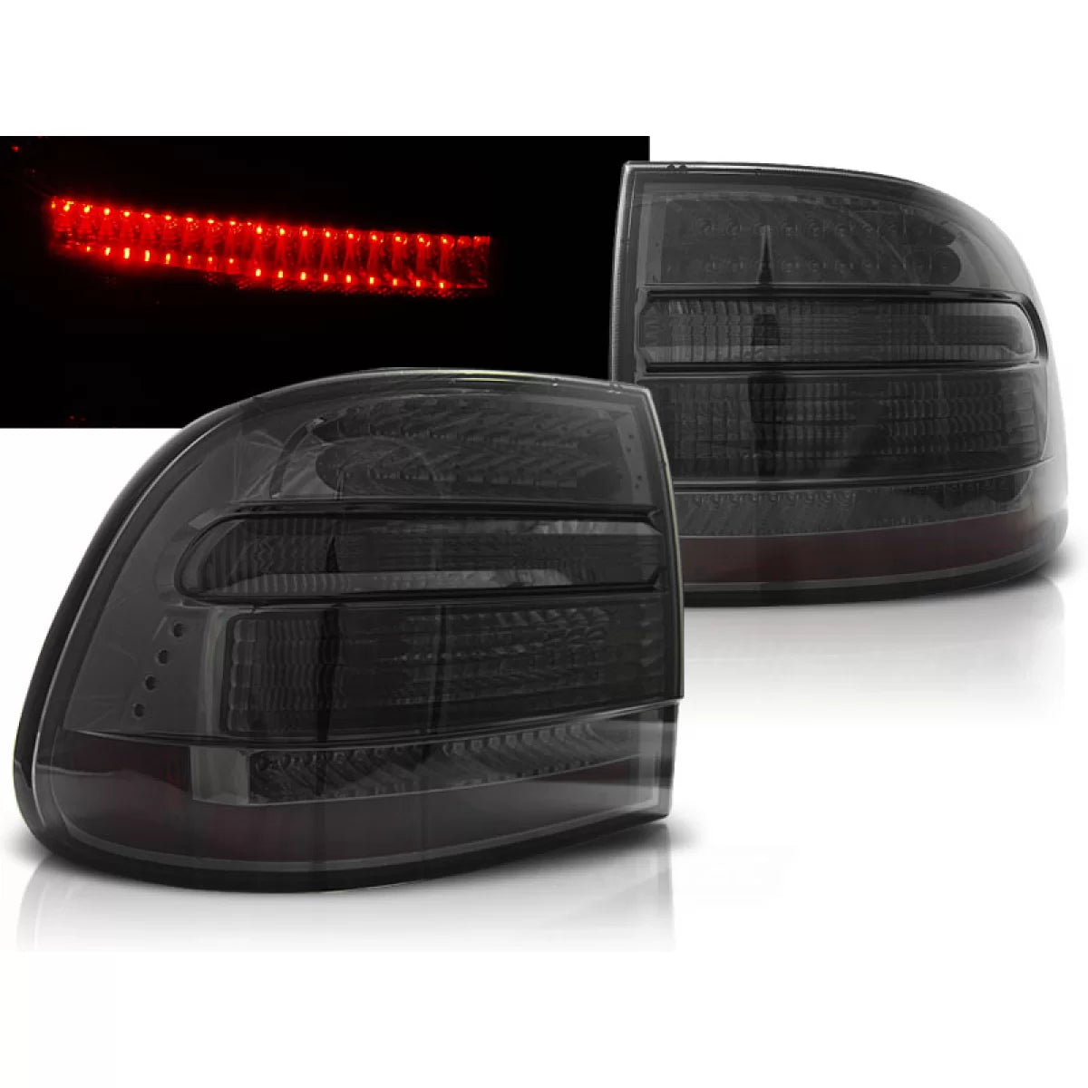 Fanali Posteriori LED Fumé per Porsche Cayenne 02-06