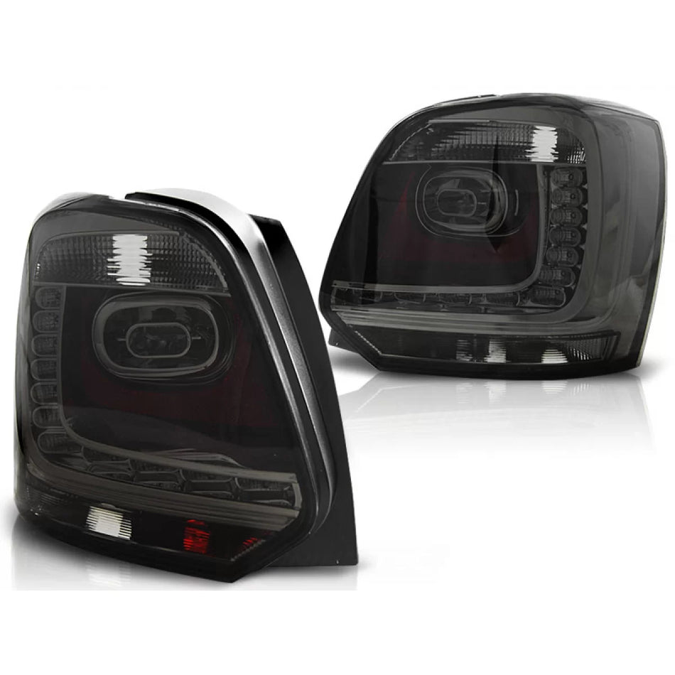 Fanali Posteriori LED Fumé per Volkswagen Polo 09-14