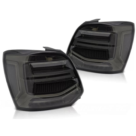 Fanali Posteriori LED Fumo con Barra per Volkswagen Polo V 09-17