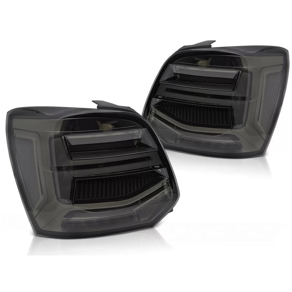 Fanali Posteriori LED Fumo con Barra per Volkswagen Polo V 09-17