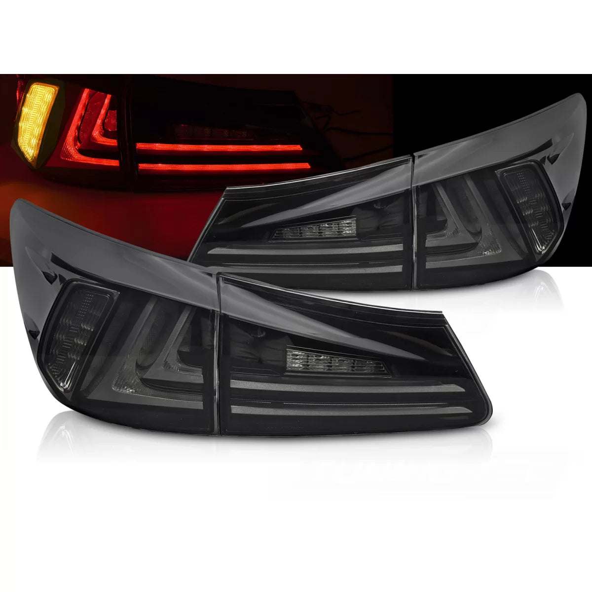 Fanali Posteriori LED Fumé per Lexus Is Ii 06-13