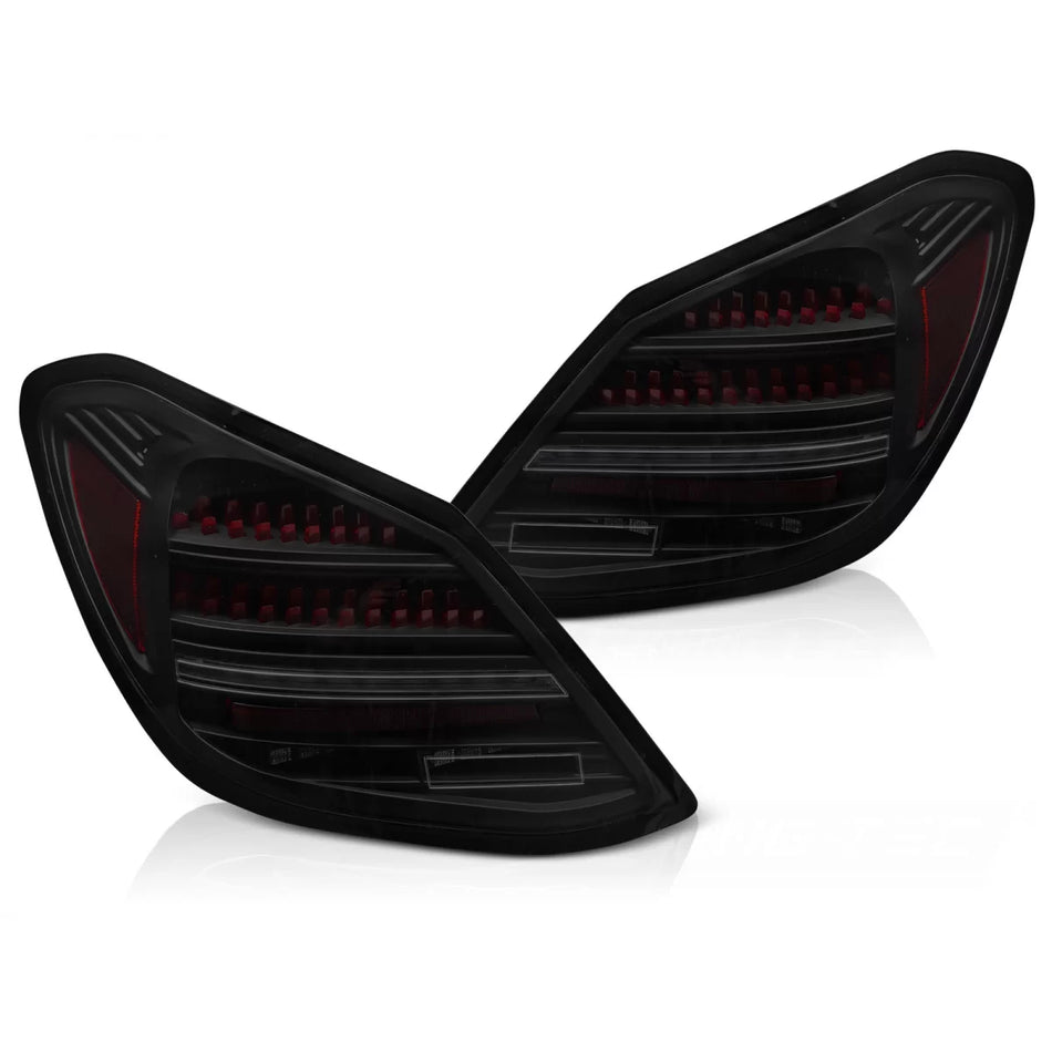 Fanali Posteriori LED Rossi Fumé Sequenziali per Mercedes Classe C W205 14-21