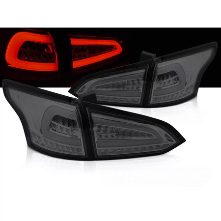 Fanali Posteriori LED Fumé Sequenziali per Ford Focus MK3 Sw 11-18