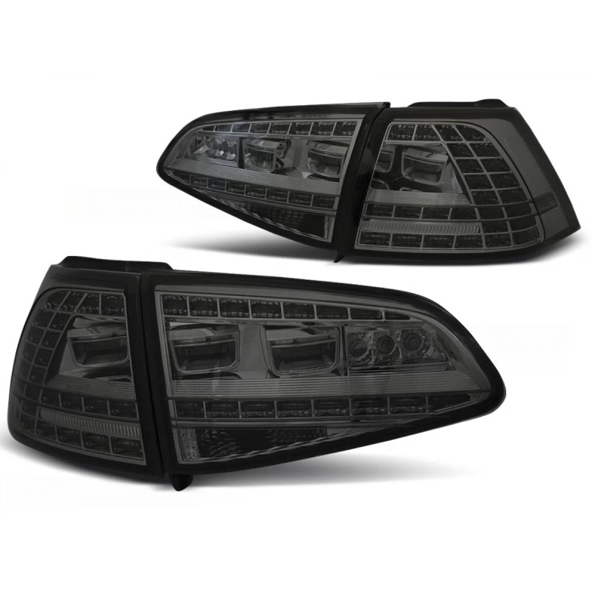 Fanali Posteriori LED Sport Fumé Sequenziali per VW Golf 7 13-17