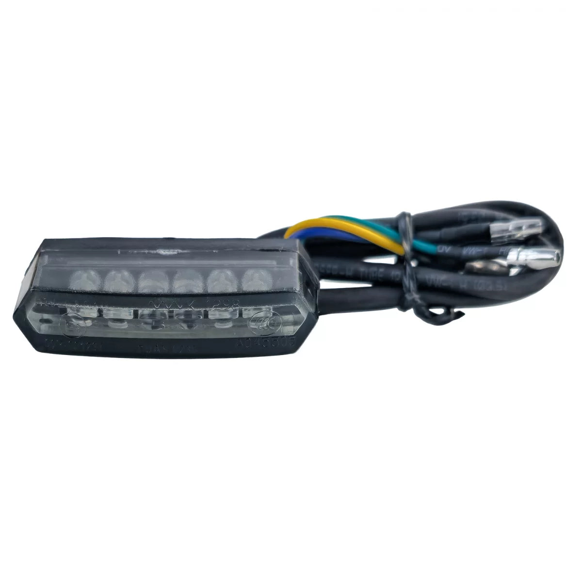 Fanali Posteriori LED Fumé Mini Universali Moto 48mm E-approved