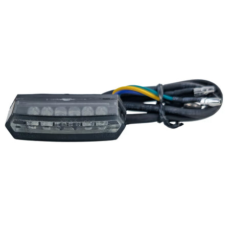 Fanali Posteriori LED Fumé Mini Universali Moto 48mm E-approved