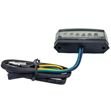 Fanali Posteriori LED Fumé Mini Universali Moto 48mm E-approved