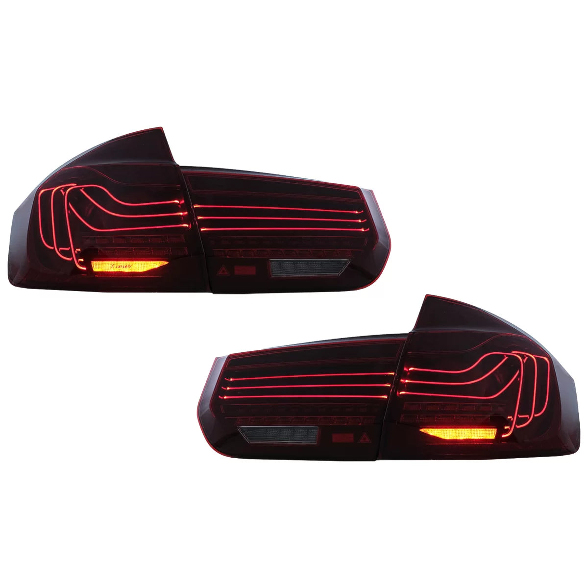 Fanali Posteriori LED Laser Look per BMW Serie 3 F30 F80 2011-2019